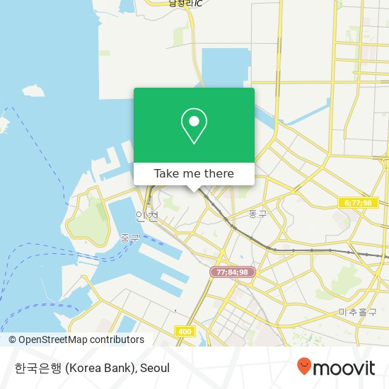 한국은행 (Korea Bank) map