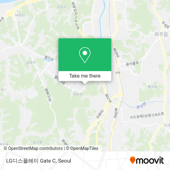 LG디스플레이 Gate C map