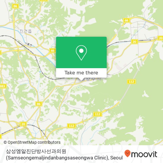 삼성엠알진단방사선과의원 (Samseongemaljindanbangsaseongwa Clinic) map