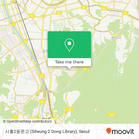 시흥2동문고 (Siheung 2 Dong Library) map