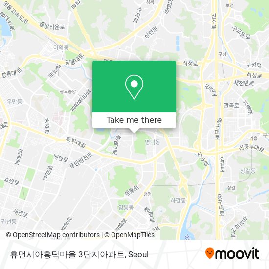 휴먼시아흥덕마을 3단지아파트 map