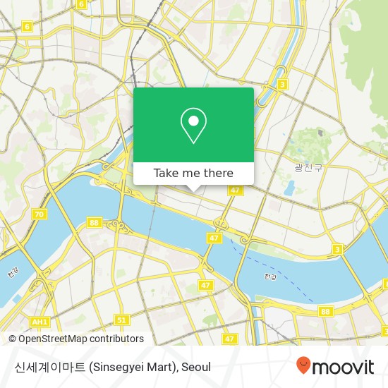 신세계이마트 (Sinsegyei Mart) map