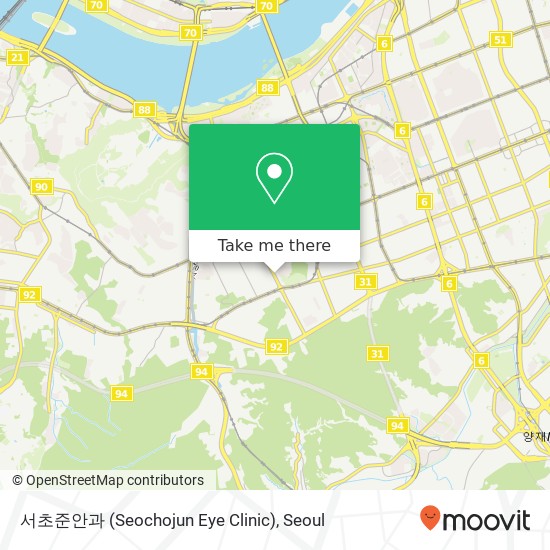 서초준안과 (Seochojun Eye Clinic) map