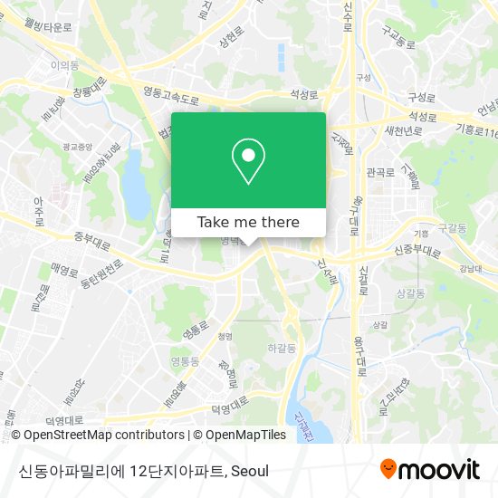 신동아파밀리에 12단지아파트 map