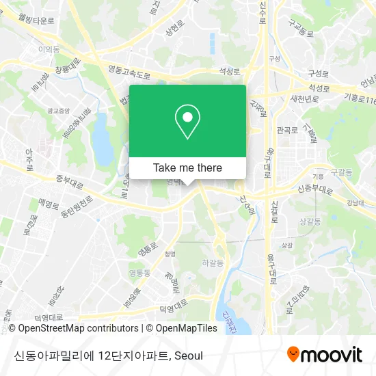 신동아파밀리에 12단지아파트 map