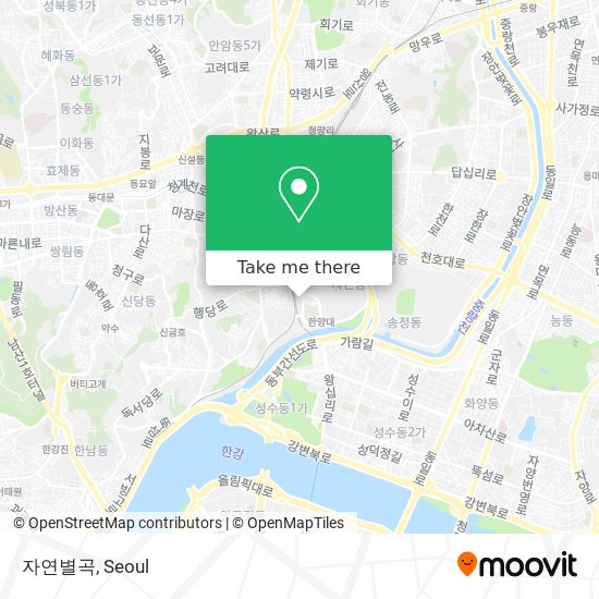 자연별곡 map