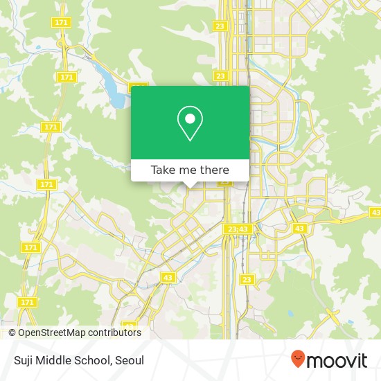 Suji Middle School map