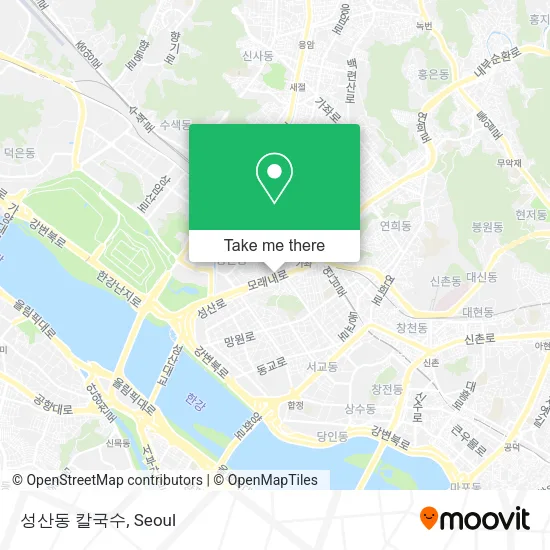 성산동 칼국수 map
