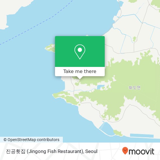 진공횟집 (Jingong Fish Restaurant) map