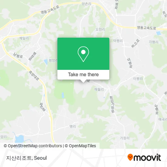 지산리조트 (Jisan Resort Hotel) map