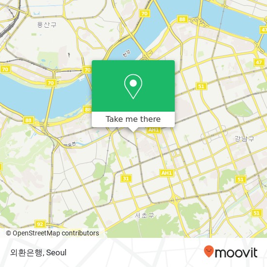 외환은행 map