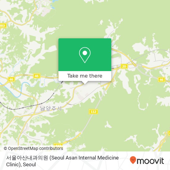 서울아산내과의원 (Seoul Asan Internal Medicine Clinic) map