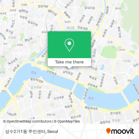 성수2가1동 주민센터 map