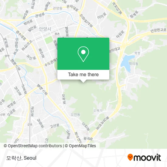 모락산 map