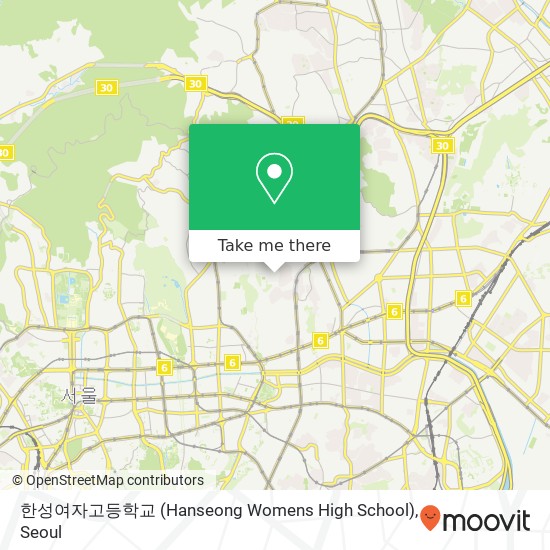 한성여자고등학교 (Hanseong Womens High School) map