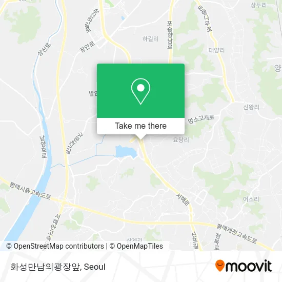 화성만남의광장앞 map