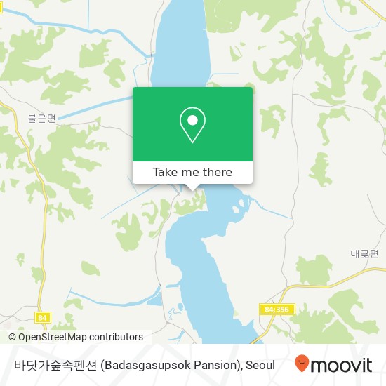 바닷가숲속펜션 (Badasgasupsok Pansion) map