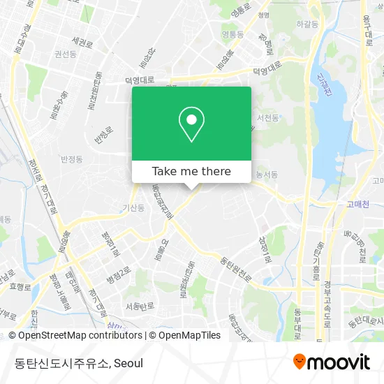 동탄신도시주유소 map