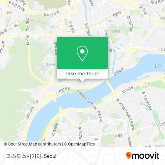 코스모스사거리 map