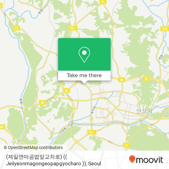 (제일연마공업앞교차로) (( Jeilyeonmagongeopapgyocharo )) map