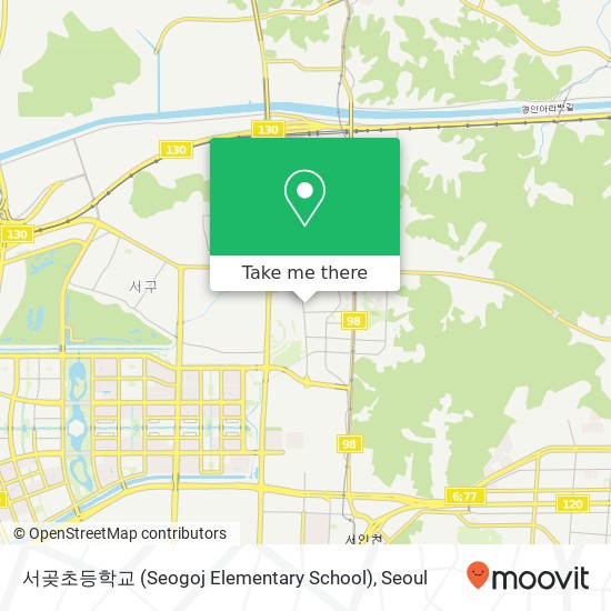 서곶초등학교 (Seogoj Elementary School) map