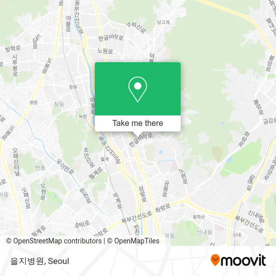 을지병원 map