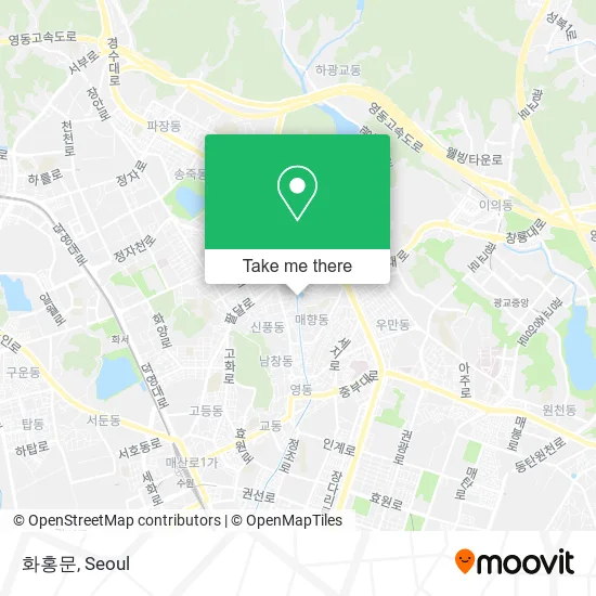 화홍문 map