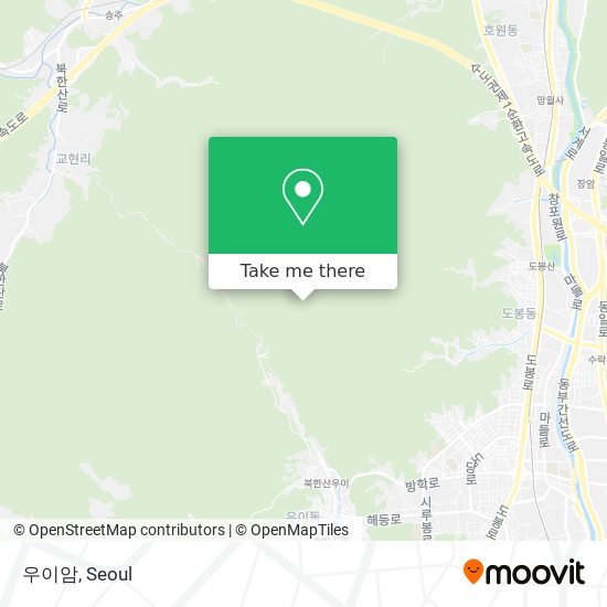 우이암 map