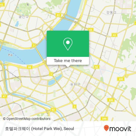 호텔파크웨이 (Hotel Park Wei) map