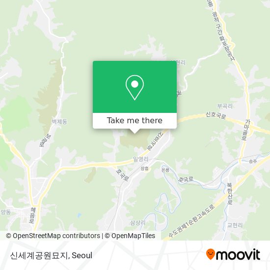 신세계공원묘지 map