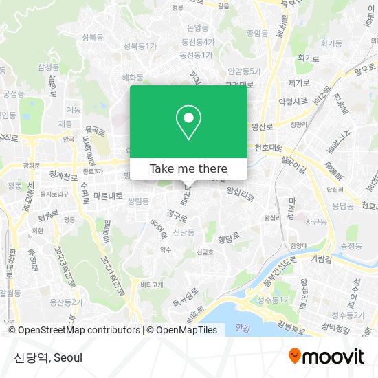 신당역 map