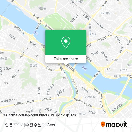 영등포아리수정수센터 map