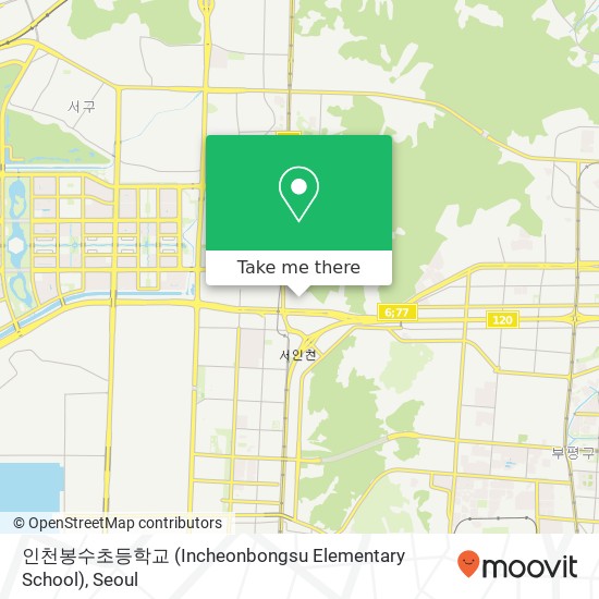 인천봉수초등학교 (Incheonbongsu Elementary School) map