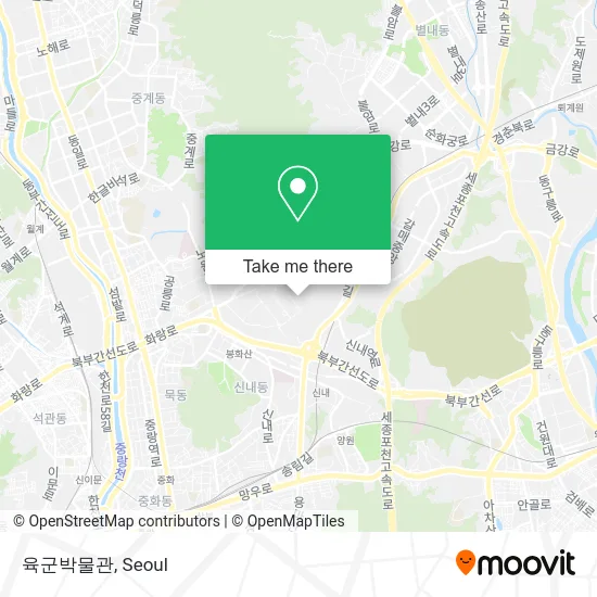 육군박물관 map