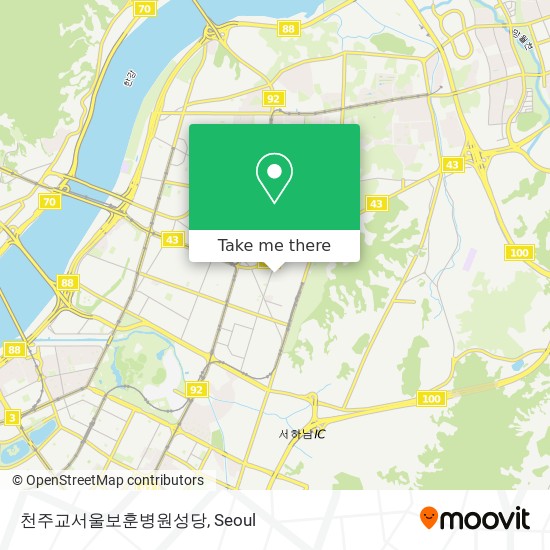 천주교서울보훈병원성당 map