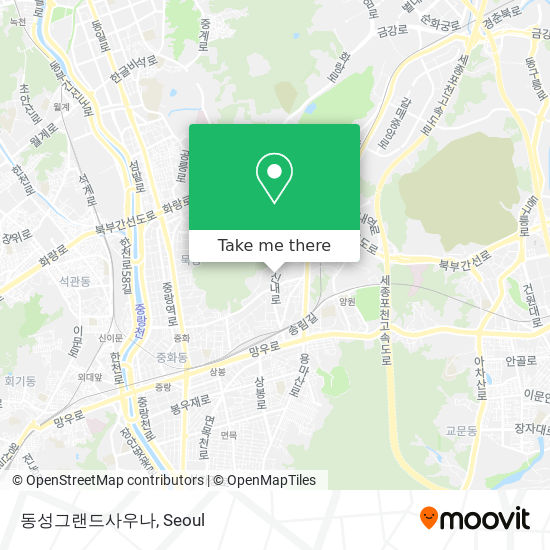 동성그랜드사우나 map