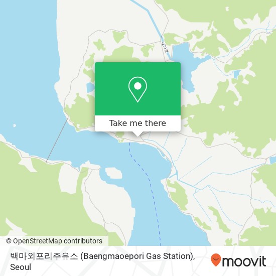 백마외포리주유소 (Baengmaoepori Gas Station) map
