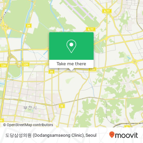 도당삼성의원 (Dodangsamseong Clinic) map