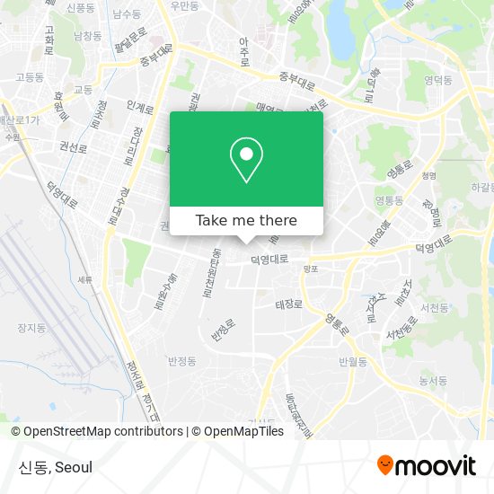 신동 map