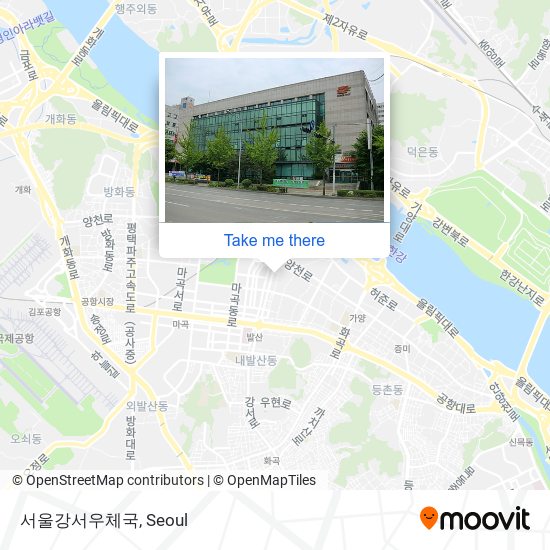 서울강서우체국 map