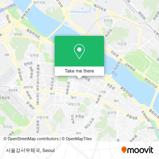 서울강서우체국 map