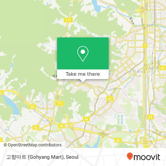 고향마트 (Gohyang Mart) map