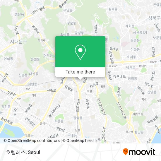 호텔레스 map