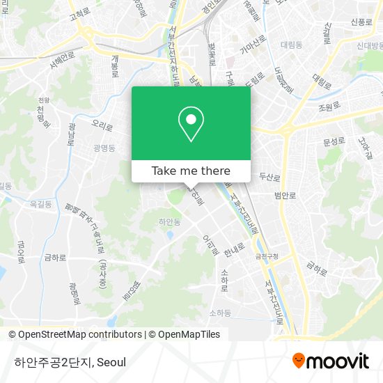 하안주공2단지 map