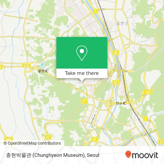충현박물관 (Chunghyeon Museum) map
