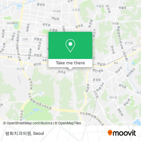 평화치과의원 map