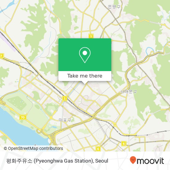 평화주유소 (Pyeonghwa Gas Station) map