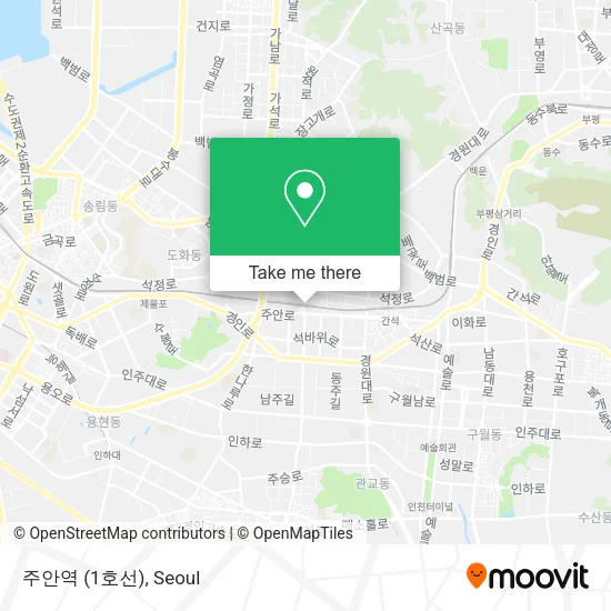 주안역 (1호선) map