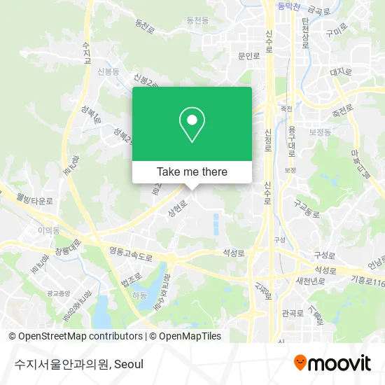 수지서울안과의원 map