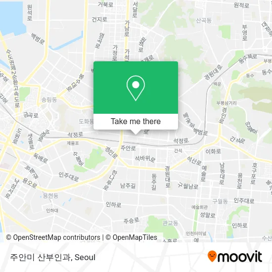 주안미 산부인과 map
